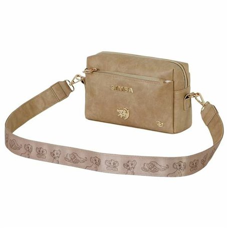 Sac à Bandoulière The Lion King Savage Taupe 23 x 10 x 16 cm