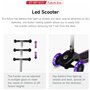 Trottinette Ociotrends Eco Future Scooter Violet 3 roues