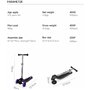 Trottinette Ociotrends Eco Future Scooter Vert 3 roues