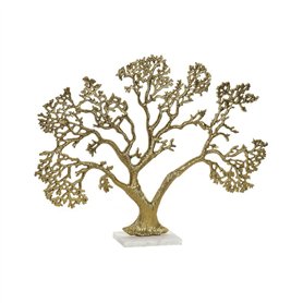 Figurine Décorative DKD Home Decor Aluminium Marbre Arbre (60 x 10 x 48 cm)