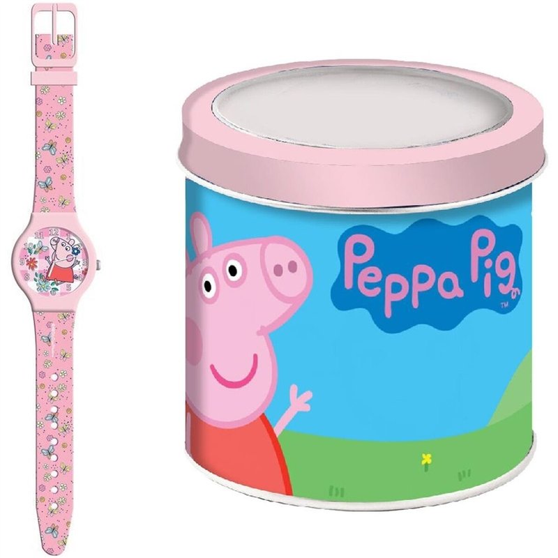 Montre Enfant Peppa Pig PEPPA PIG - TIN BOX Ø 33 mm