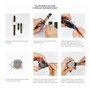Bracelet à montre Morellato A01X5390D12019CR22 22 mm