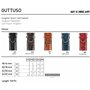 Bracelet à montre Morellato A01U3882A59041CR24 24 mm Marron