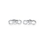 Porte-clés Guess JUBE04012JWRHT-U Argenté