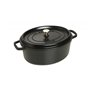 Marmite avec couvercle Zwilling Cocotte Noir Fonte