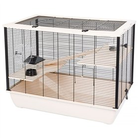 Cage INTER-ZOO Bois Métal Plastique 27 x 58 x 48 cm