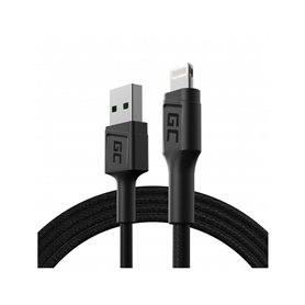 Câble USB Green Cell KABGC21 Noir 1,2 m