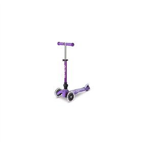 Trottinette Micro Mini DELUXE LED Pourpre