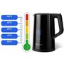 Bouilloire Proficook PC-WKS 1243 Noir Acier inoxydable 2200 W 1,7 L