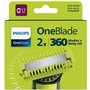 Tête de rechange Philips QP624/50 (2 Unités)