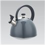 Théière Feel Maestro MR-1302-GREY Noir Gris Acier inoxydable 2,5 L