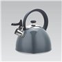 Théière Feel Maestro MR-1302-GREY Noir Gris Acier inoxydable 2,5 L