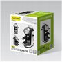 Cafétière électrique Feel Maestro MR-410 Noir Acier 800 W 250 ml