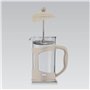 Théière Feel Maestro MR-1665-800 Ivoire Acier inoxydable Verre Borosilicaté 800 ml