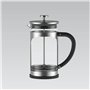 Théière Feel Maestro MR-1860-1000 Noir Acier Acier inoxydable Verre Borosilicaté 1 L