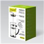 Théière Feel Maestro MR-1860-1000 Noir Acier Acier inoxydable Verre Borosilicaté 1 L