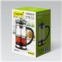 Théière Feel Maestro MR-1860-600 Noir Acier Acier inoxydable Verre Borosilicaté 600 ml