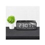 Pendule Réveil Greenblue 62917 Noir Gris Monochrome Noir/Gris