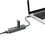 Hub USB Vakoss TC-4502X Gris
