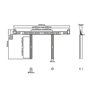 Support de TV MacLean MC-843 10 kg