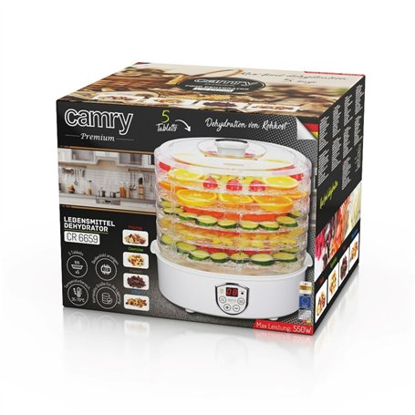 Déshydrateur d'Aliments Adler CR 6659 240 W 550 W