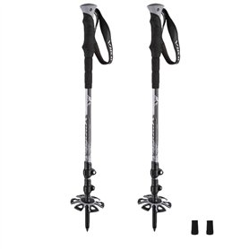 Bâton Trekking Viking VARIO TOUR Noir Gris (2 Unités)