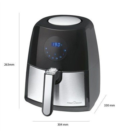 Friteuse à Air Proficook PC-FR 1147 H Noir 1500 W 2,5 L