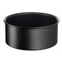 Casserole avec Couvercle Tefal L3979202 Noir Aluminium Ø 18 cm Ø 20 cm Ø 16 cm (3 Unités) (4 Unités)