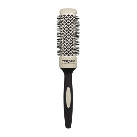Termix Evolution Soft Brosse thermique ronde en fibres spécialement conçues pour les cheveux fins et délicats, pour éviter la ca