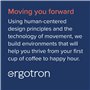 Ergotron LX Wall Mount Keyboard Arm Plateau articulé pour clavier/souris aluminium poli