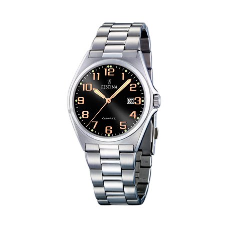 Festina - F16374/8 - Montre Homme - Quartz Analogique - Bracelet Acier Inoxydable Argent