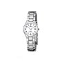 LOTUS 15193-2 - Montre Bracelet pour Femme, Bracelet en Acier Inoxydable, Couleur Argent, Blanc, Bracelet