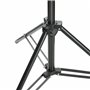 vidaXL Système de Toile de Fond Télescopique 155-300 cm Support de Fond Studio