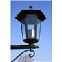 vidaXL Lampe Extérieure Double Hauteur 215 cm Lampadaire Lampe de Jardin