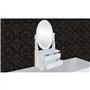 vidaXL Coiffeuse avec Miroir Pivotant Table de Maquillage MDF Commode Buffet