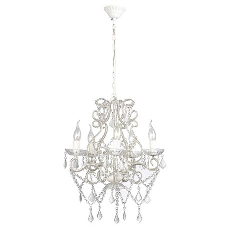 vidaXL Chandelier 2800 Cristaux Salon Suspension Luminaire Plafonnier Lustre