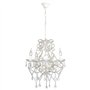 vidaXL Chandelier 2800 Cristaux Salon Suspension Luminaire Plafonnier Lustre