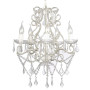 vidaXL Chandelier 2800 Cristaux Salon Suspension Luminaire Plafonnier Lustre