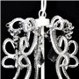 vidaXL Chandelier 2800 Cristaux Salon Suspension Luminaire Plafonnier Lustre
