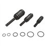 vidaXL Extenseur de Tuyau Echappement à Silencieux 1-1/8" à 3-1/2" Véhicule