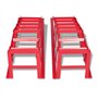vidaXL 2X Rampes pour Voiture Levage Outil Véhicule Automobile Garage Atelier