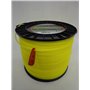 Trimmer Line Fil de Coupe pour Toutes Les débroussailleuses en Nylon Jaune 3,0 mm x 281 m