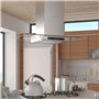 vidaXL Hotte Aspirante Affichage LCD Cuisne Salle à Manger Hotte de Cuisinière