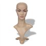 vidaXL Tête Mannequin pour chapeau perruque#FE