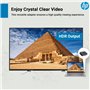 Hewlett Packard - HP DisplayPort to HDMI Adapter - Adaptateur audio vidéo - DisplayPort HDMI - pour EliteBook Revolve 810 G2 Tab