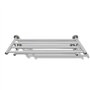 vidaXL Porte Serviettes Double Barre Fixe 6 Tubes Salle de Bain Toilette