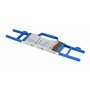 Electraline 94016 - Support portable pour Rallonge de Bobine et Câbles, couleur bleue
