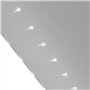 vidaXL Miroir de Salle de Bain avec Éclairage LED 100x60cm Décoration Toilette