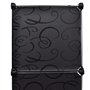 vidaXL Armoire Modulable 9 Compartiments Noir et Blanc Meuble de Rangement