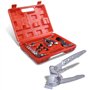 vidaXL Boîte à Outils avec une Pince à Cintrer Malette Réparation Tuyaux